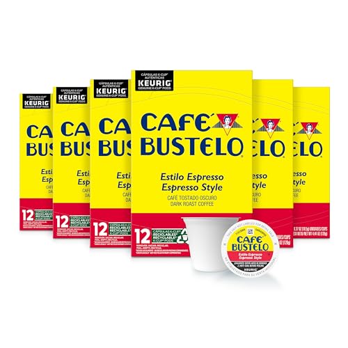 $23.48 /w S&S: 72-Count Café Bustelo Espresso Style Dark Roast Coffee Keurig K-Cup Pods