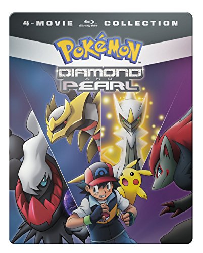 $5.99: Pokemon: Diamond and Pearl 4-Movie Collection (SteelBook)