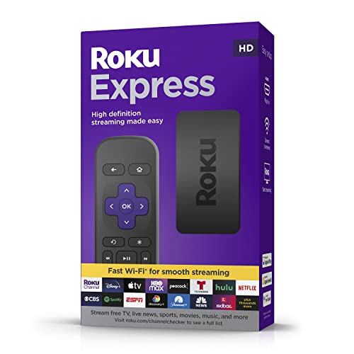 $19.99: Roku Express HD Streaming Device w/ Remote (2022 Model, 3960R)