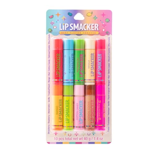 $5.42 /w S&S: Lip Smacker Original & Best Party Pack - 10 Moisturizing Lip Balms at Amazon