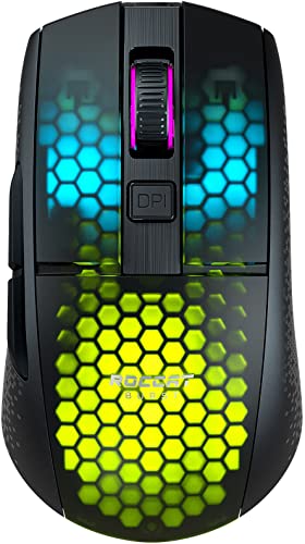 $34.99: ROCCAT Burst Pro Air Lightweight Symmetrical, Wireless RGB Gaming Mouse