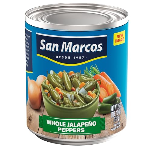 $1.50 /w S&S: 26-Oz San Marcos Whole Jalapeno Peppers