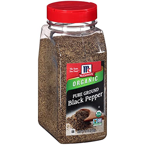 $8.02 w/ S&S: McCormick Organic Pure Ground Black Pepper, 12 oz