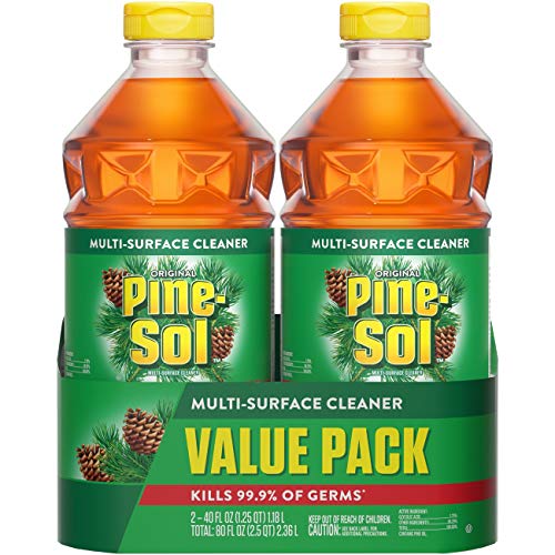 $9.30: Pine-Sol All Purpose Cleaner, Original Pine, 40 Ounce Bottles (Pack of 2)