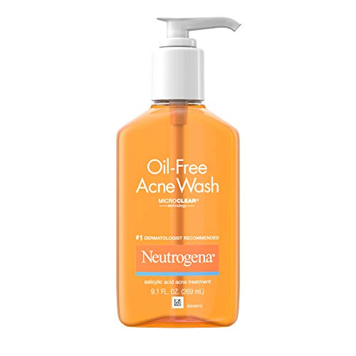 $5.08 w/ S&S: Neutrogena Oil-Free Facial Cleanser with Salicylic Acid for Acne-Prone Skin, 9.1 fl. oz