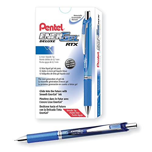 $12.25 w/ S&S: Pentel® EnerGel™ Deluxe RTX Retractable Pens, Pack Of 12 Pens