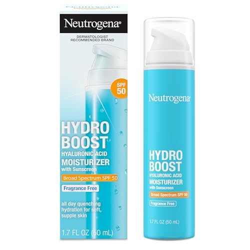 $10.86 w/ S&S: 1.7-Oz Neutrogena Hydro Boost SPF 50 Hyaluronic Acid Facial Moisturizer