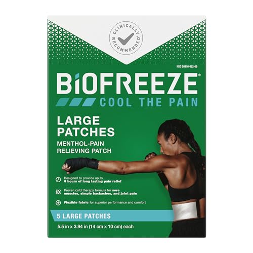 $5.74 w/ S&S: Biofreeze Pain Relief Patches, 5 Patches