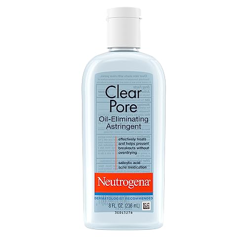 $14.74 w/ S&S: Neutrogena Clear Pore Oil-Eliminating Astringent with Salicylic Acid, Pore Clearing Treatment for Acne-Prone Skin, 8 fl. Oz (Pack of 6) at Amazon