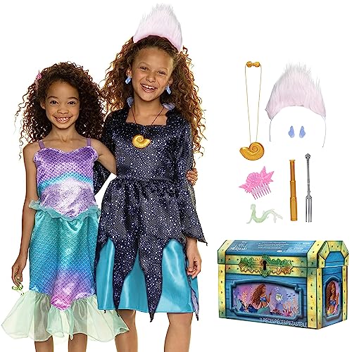$6.75: 10-Piece Disney The Little Mermaid Ariel and Ursula Dress Up Trunk