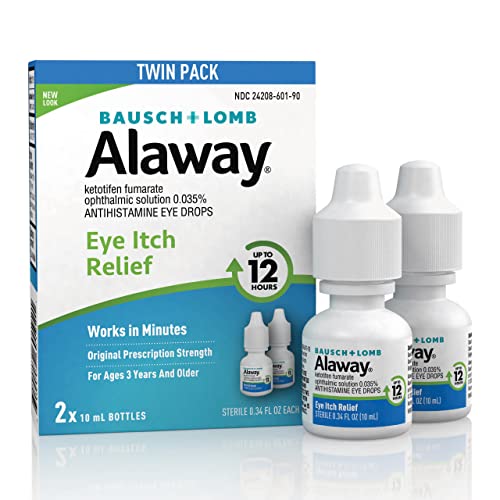 $9.01 w/ S&S: 2-Pack 0.34-Oz Bausch + Lomb Alaway Eye Itch Relief Antihistamine Eye Drops