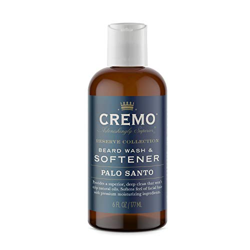 $7.30 w/ S&S: Cremo Palo Santo (Reserve Collection) Beard Wash & Softener, 6 Fluid Oz
