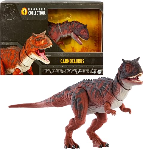 $21: Mattel Jurassic World Hammond Collection Fallen Kingdom Carnotaurus Dinosaur Action Figure