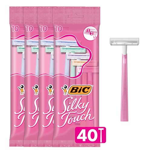 $5.97 w/ S&S: 40-Count BIC Silky Touch Women's Twin Blade Disposable Razors