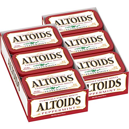 $17.10 w/ S&S: Altoids Classic Peppermint Breath Mints, 1.76-Ounce Tin (Pack of 12)
