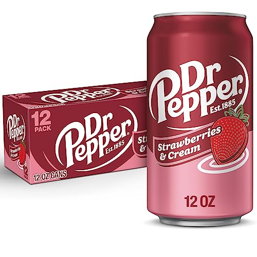 $4.19 w/ S&S: 12-Cans 12-Oz Dr. Pepper Strawberries & Cream Soda