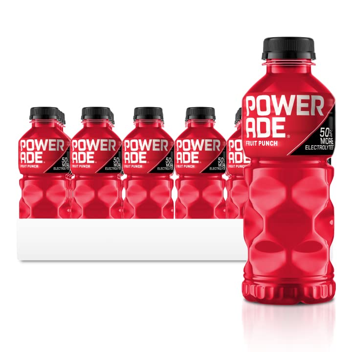 $13.45 w/ S&S: 24-Pack 20-Oz POWERADE Sports Drink (Fruit Punch)