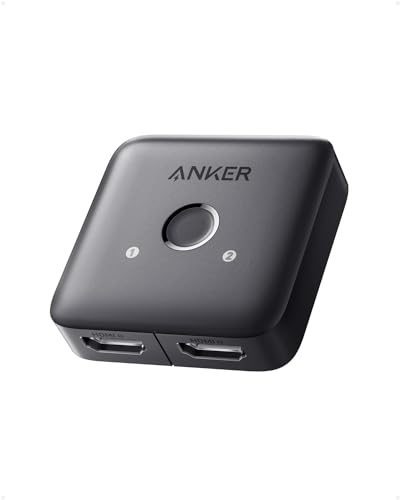 $13: Anker HDMI Switch, 4K@60Hz Bi-Directional HDMI Switcher