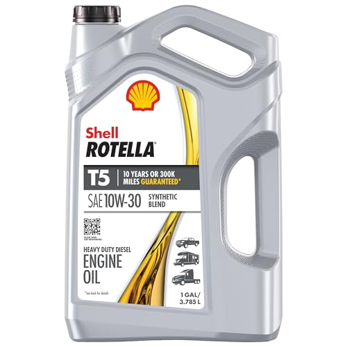 $56.22 w/ S&S: Shell Rotella T5 Synthetic Blend 10W-30 Diesel Engine Oil, 1-Gallon, Case of 3