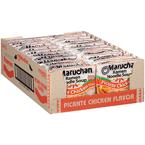 $6.20: Maruchan Ramen Picante Chicken, 3 Oz (Pack of 24)