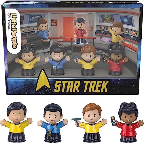 $12: 4-Pack Fisher-Price Little People Collector Star Trek Special Edition Figure Set