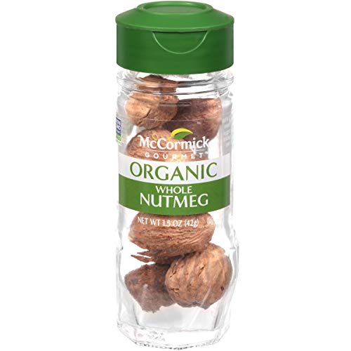 $5.39 w/ S&S: McCormick Gourmet Organic Whole Nutmeg, 1.5 oz