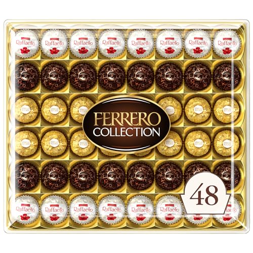 $13.85: 48-Count Ferrero Rocher Collection Fine Hazelnut Milk Chocolates Gift Box