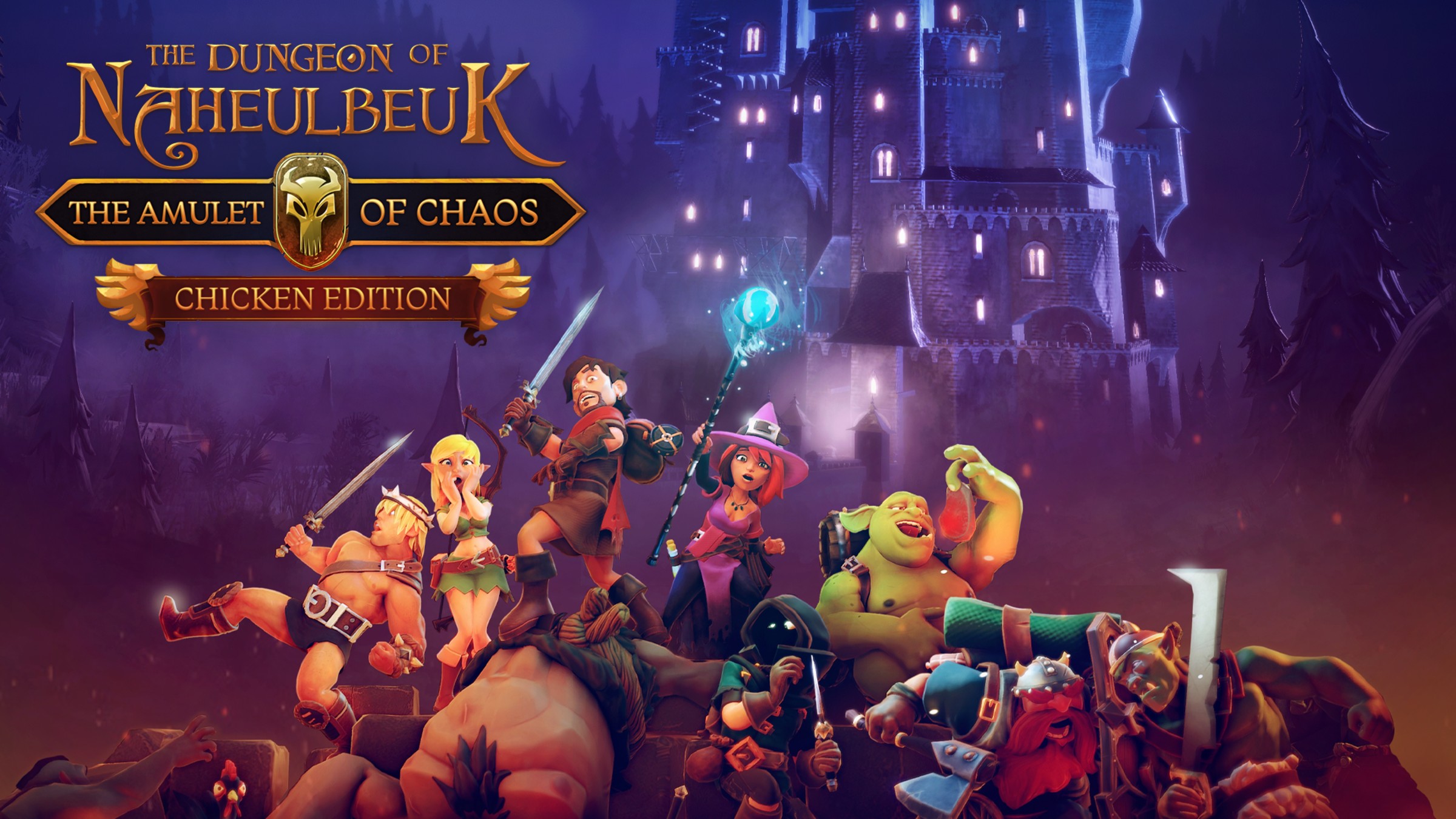 The Dungeon of Naheulbeuk: The Amulet of Chaos - Chicken Edition (Nintendo Switch Digital Download) $7.99