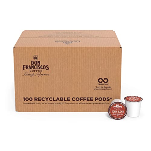 $30.40 w/ S&S: Don Francisco's Kona Blend Medium Roast Coffee Pods - 100 Count (K- Cup Keurig Coffee Maker)