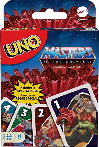 $3.42: Mattel Games ​UNO Masters of The Universe Card Game