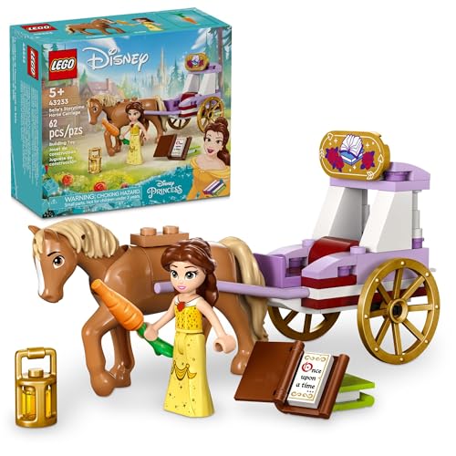 $11.20: LEGO Disney Princess Belle’s Storytime Horse Carriage and Mini-Doll (43233)