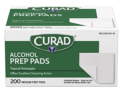 $3.46: 200-Count Curad Alcohol Disinfectant 2-Ply Prep Pads (Medium Size)