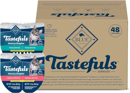 $19 w/ S&S: 24-Count 2.6-Oz Twin Packs Blue Buffalo Tastefuls Savory Singles Wet Cat Food