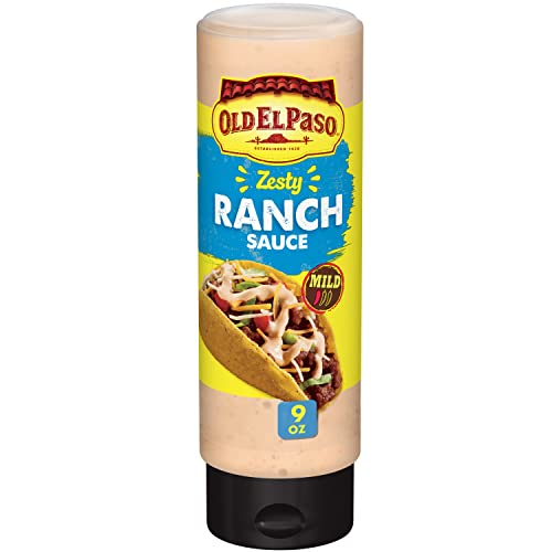$2.94: Old El Paso Taco Sauce, Zesty Ranch Sauce, 9 oz.