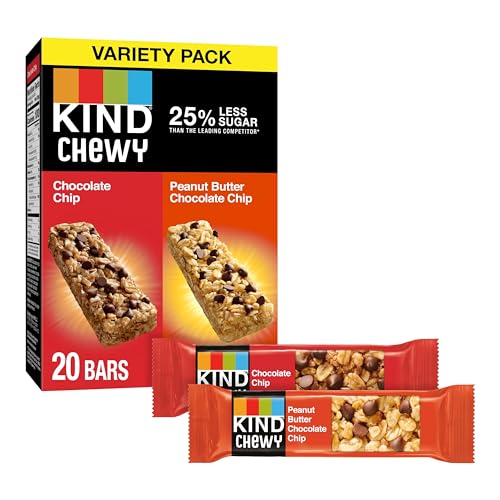 $7.11 w/ S&S: 20-Count 0.81oz. Kind Kids Chewy Granola Bars (Chocolate Chip & Peanut Butter)