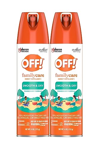 $6.49 w/ S&S: 2-Pack 4oz. OFF! Family Care Mosquito Repellent Smooth & Dry Bug Spray