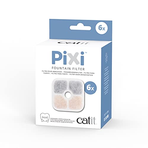 $8.79: Catit PIXI Cat Drinking Fountain Original Filter, 6-Pack