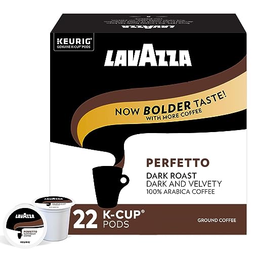 22-Count Lavazza Perfetto Coffee K-Cup Pods for Keurig Brewers (Dark Roast) $5.40 w/ Subscribe & Save