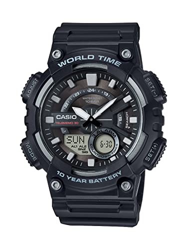 $22.28: Casio Men's Analog and Digital Quartz Black Watch