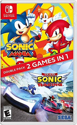 $20: Sonic Mania + Team Sonic Racing Double Pack (Nintendo Switch)