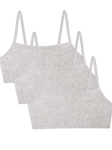 $6: Fruit of the Loom Women's Spaghetti Strap Cotton Pull Over 3 Pack Sports Bra