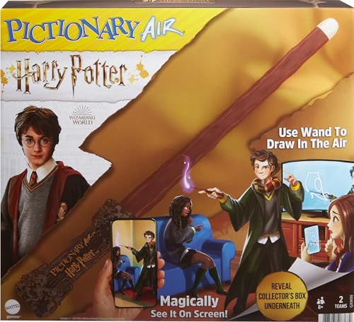 $6.33: Mattel Games Pictionary Air Harry Potter Family Game