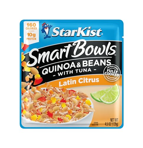 $11.39 w/ S&S: 12-Pack 4.5-Oz Pouch StarKist Tuna Smart Bowls (Latin Citrus)