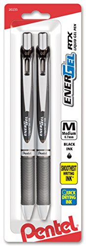 $2.82 w/ S&S: 2-Pack Pentel EnerGel Deluxe RTX Liquid Gel Pen (0.7mm)