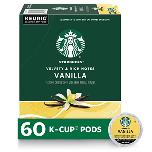 $28.34 w/ S&S: Starbucks Flavored K-Cup Coffee Pods, Vanilla for Keurig Brewers,  60 pods total