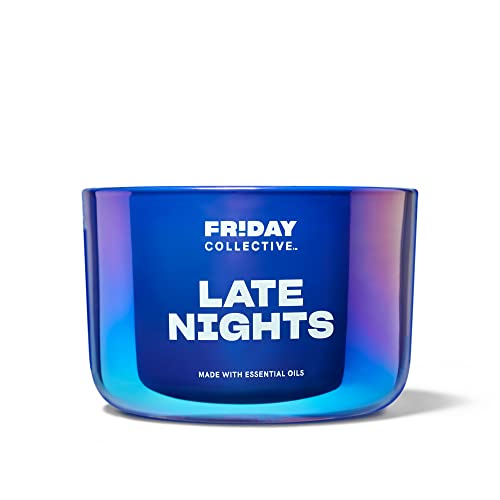 $4.64 w/ S&S: Late Nights Candle, Floral Scented, 3 Wicks, 13.5 oz