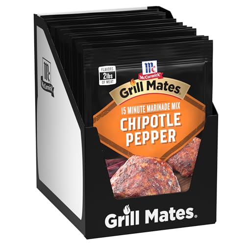 $10.80 w/ S&S: 12-Count 1.13-oz McCormick Grill Mates Chipotle Pepper Marinade Mix at Amazon