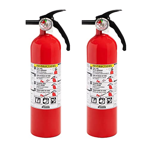 $30: 2-Pack Kidde 1A10BC Home Fire Extinguishers