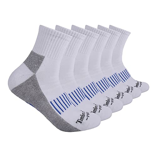 $8.70: Timberland PRO Men's 6-Pack Quarter Socks