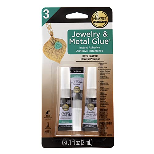 $2.80: Aleene's 94830 Jewelry & Metal Glue 3/Pkg, 1oz at Amazon